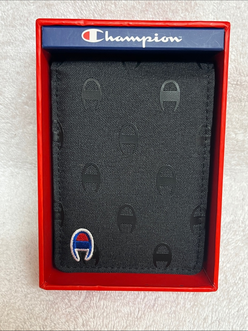 Champion Black Bifold Wallet black
